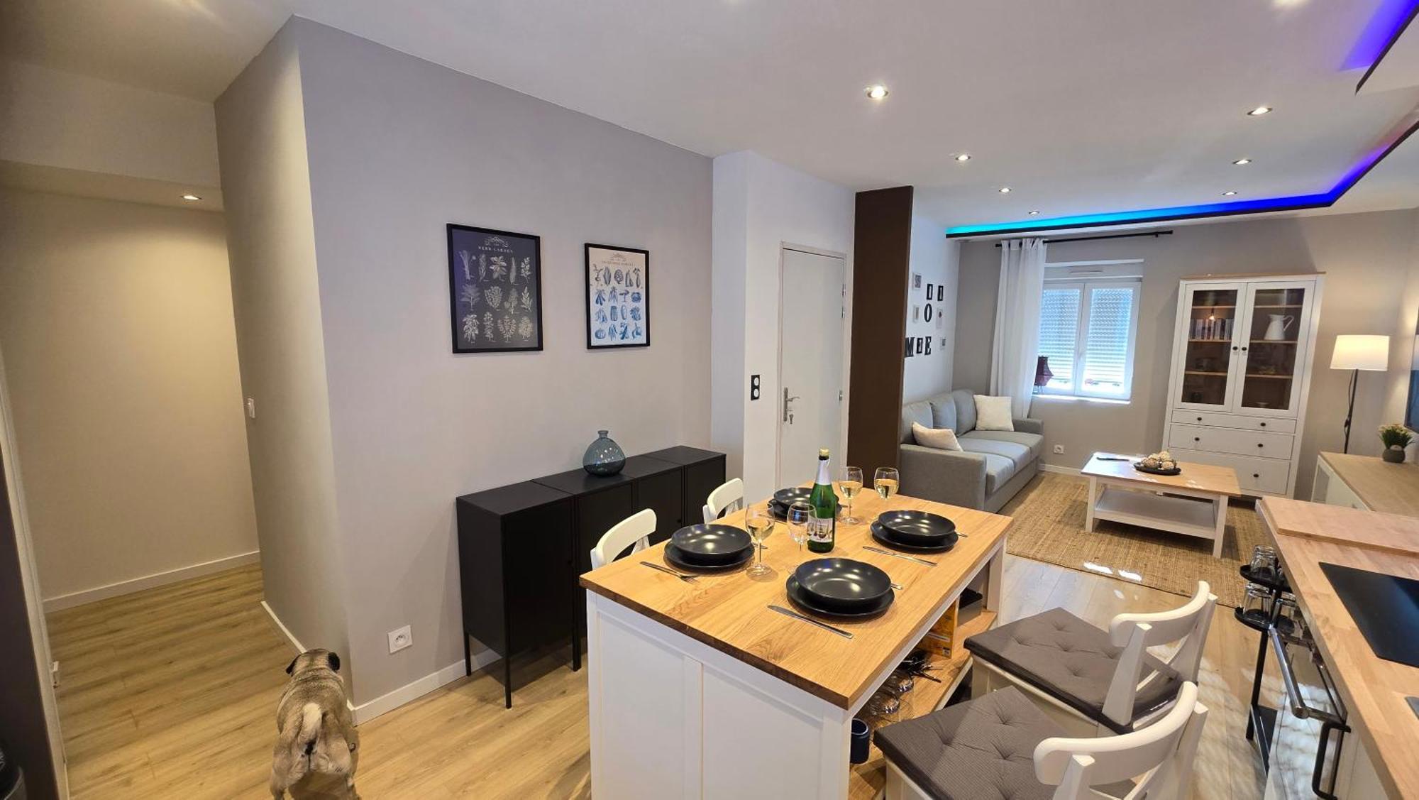 Arkana, Appartement Avec 2 Places De Parking Dole Luaran gambar